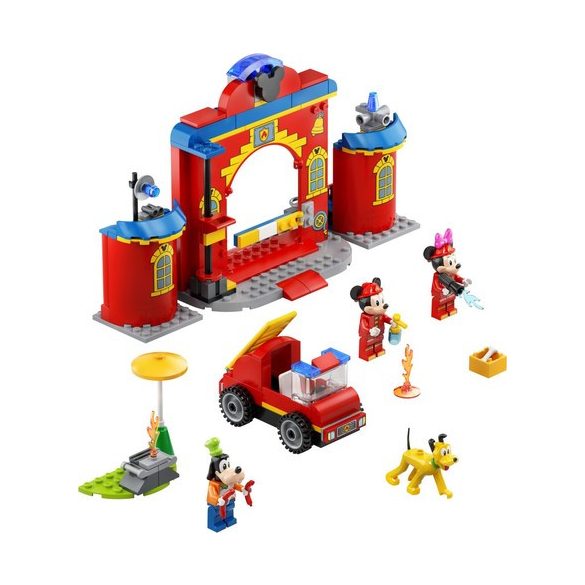 Mickey & Friends Fire Truck & Station