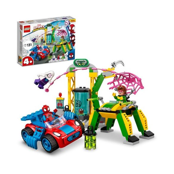 Spider-Man at Doc Ock’s Lab