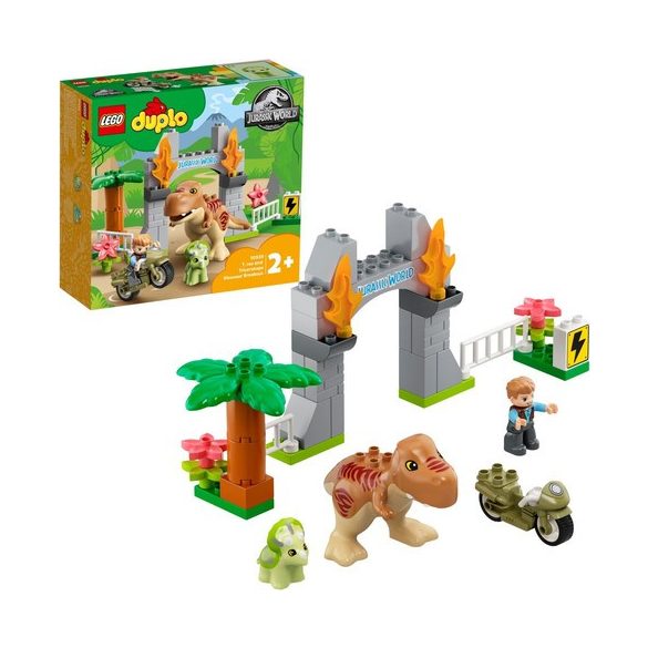 T. rex and Triceratops Dinosaur Breakout