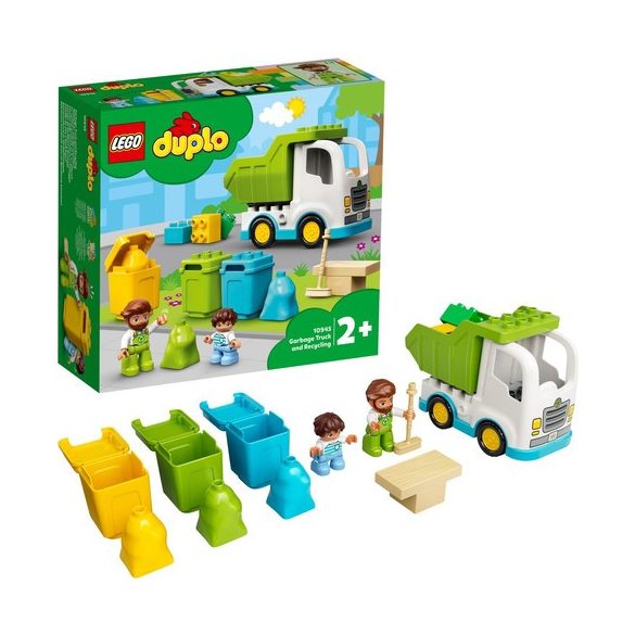 Garbage Truck and Recycling