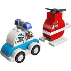 Fire Helicopter & Police Car