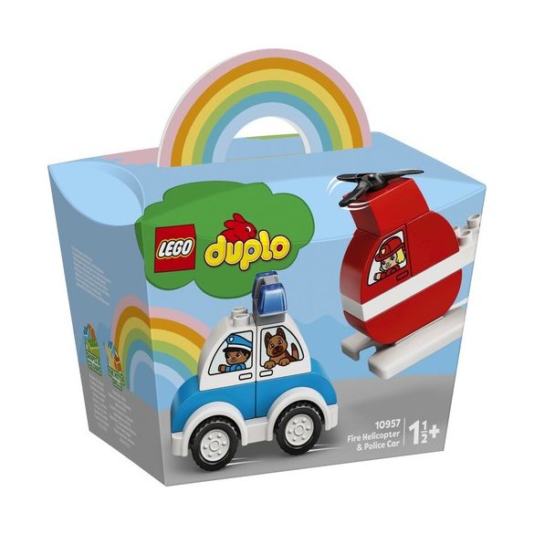 Fire Helicopter & Police Car