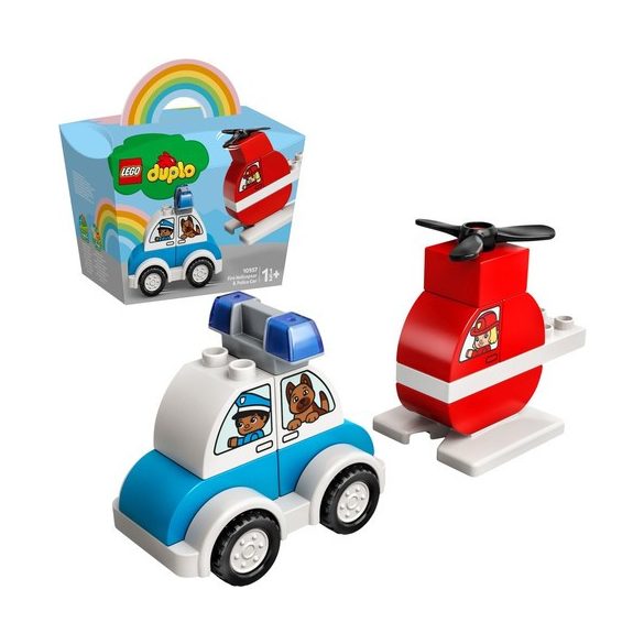 Fire Helicopter & Police Car