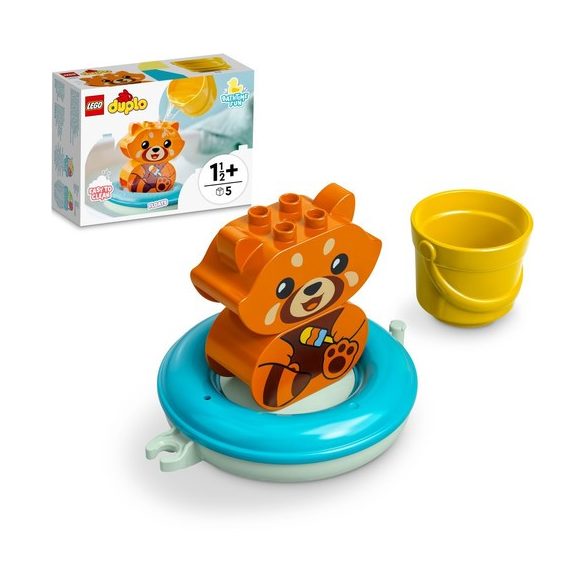 Bath Time Fun: Floating Red Panda