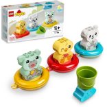 Bath Time Fun: Floating Animal Train
