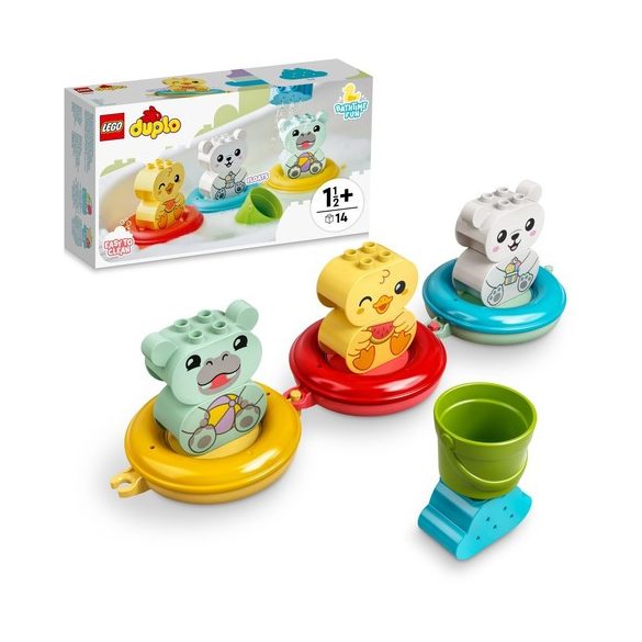 Bath Time Fun: Floating Animal Train