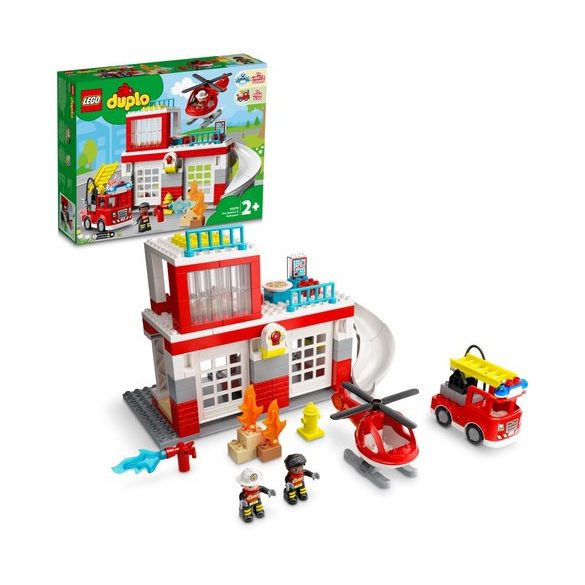 Fire Station & Helicopter