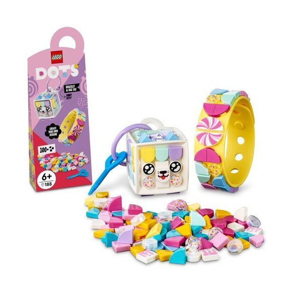 Candy Kitty Bracelet & Bag Tag