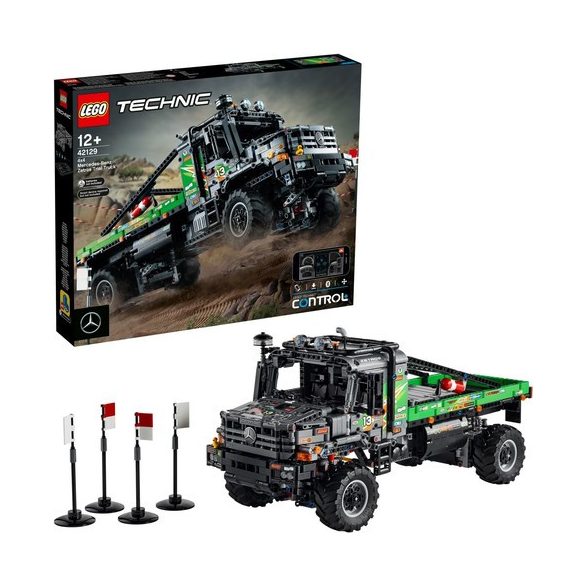 App-Controlled 4x4 Mercedes-Benz Zetros Trial Truck