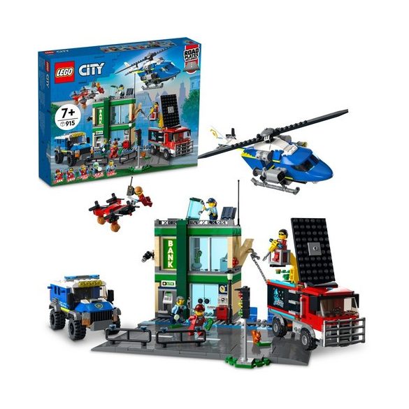 Police Chase at the Bank