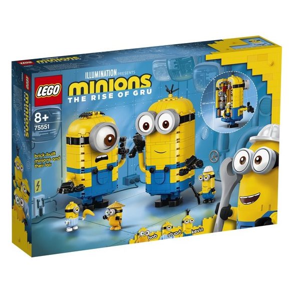 Brick-built Minions and their Lair