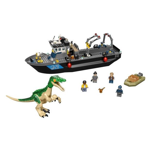 Baryonyx Dinosaur Boat Escape