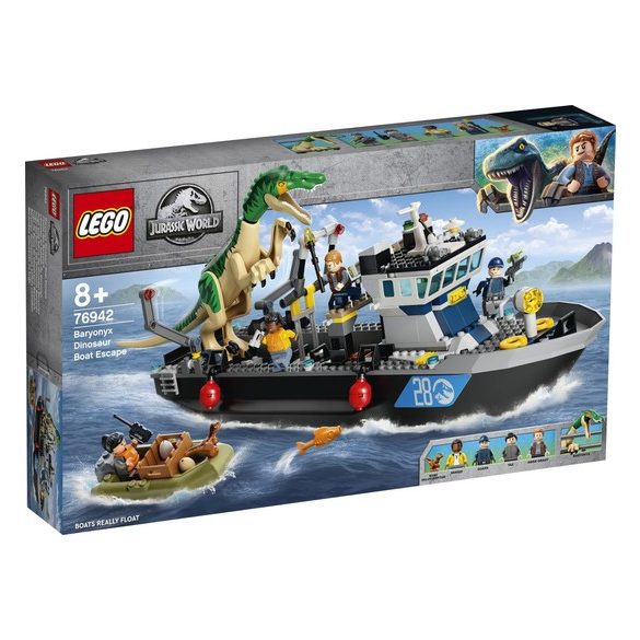 Baryonyx Dinosaur Boat Escape