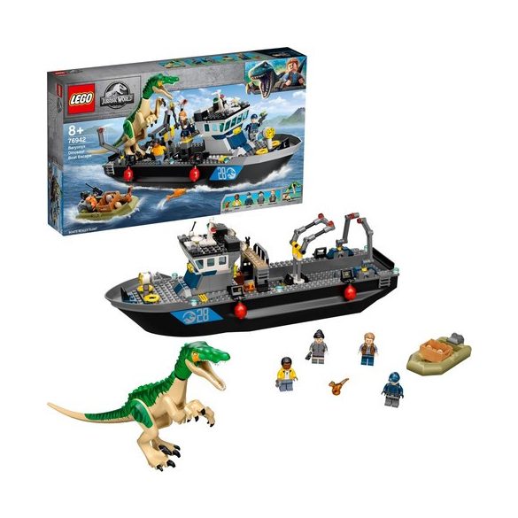 Baryonyx Dinosaur Boat Escape