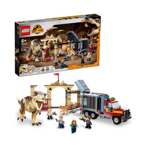 T. rex & Atrociraptor Dinosaur Breakout