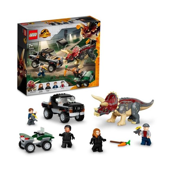 Triceratops Pickup Truck Ambush