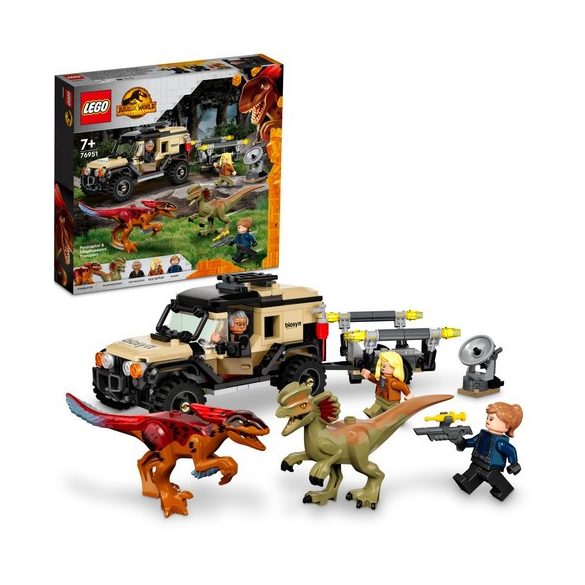 Pyroraptor & Dilophosaurus Transport